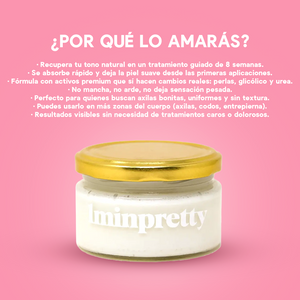 Aclarante de axilas mágico 1minpretty