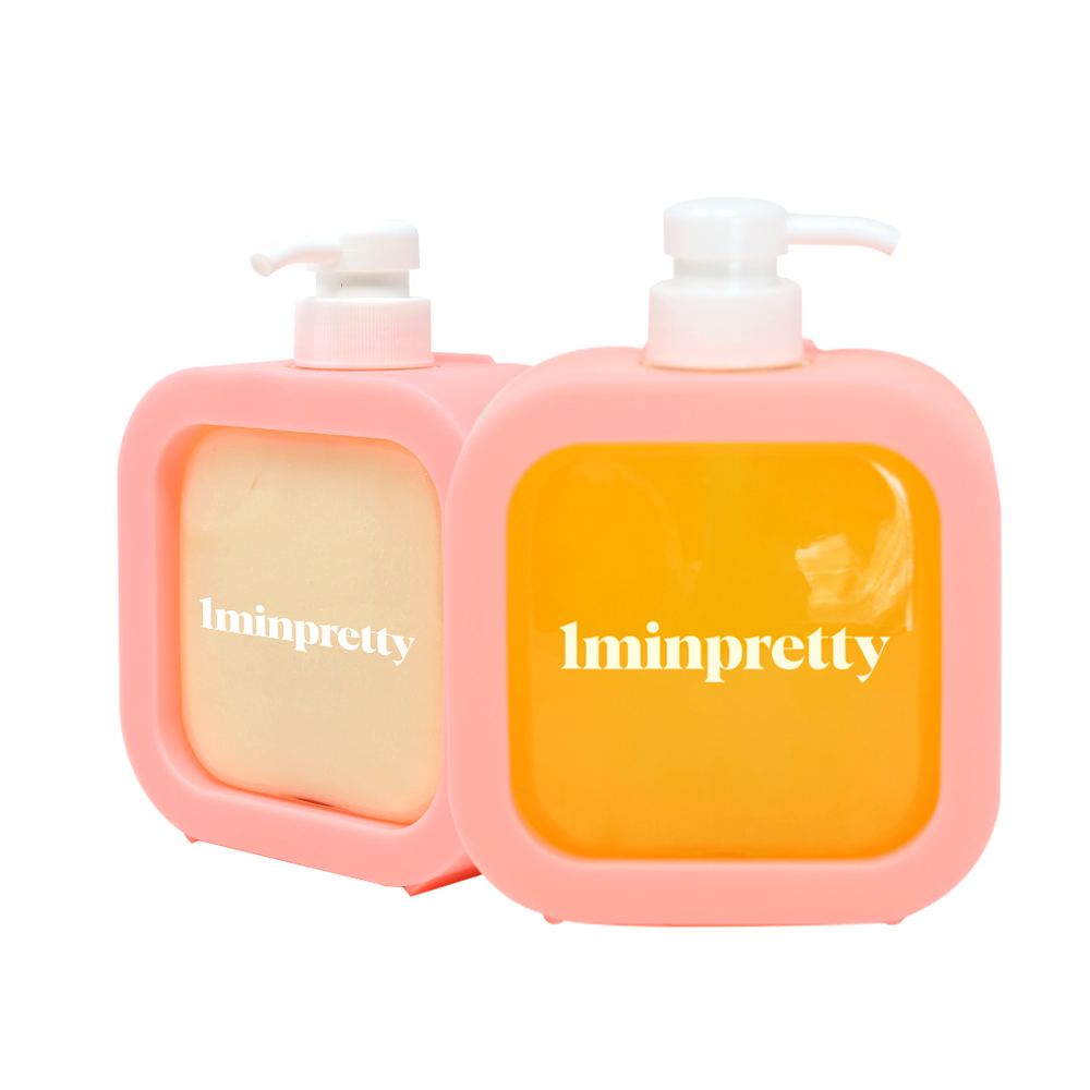 Kit Keratina 1minpretty (shampoo + acondicionador)
