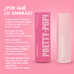 Pretty Popi: inhibidor de olores