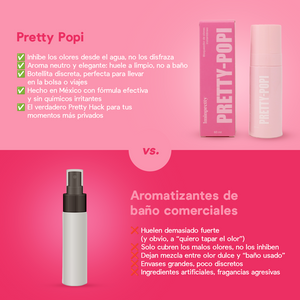 Pretty Popi: inhibidor de olores