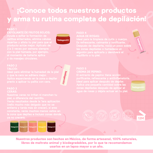 Kit tarros + display  (24 tarros)