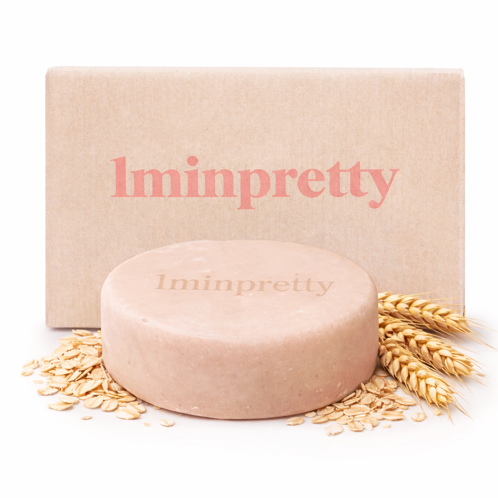 Shampoo en barra de avena - desenredo exprés